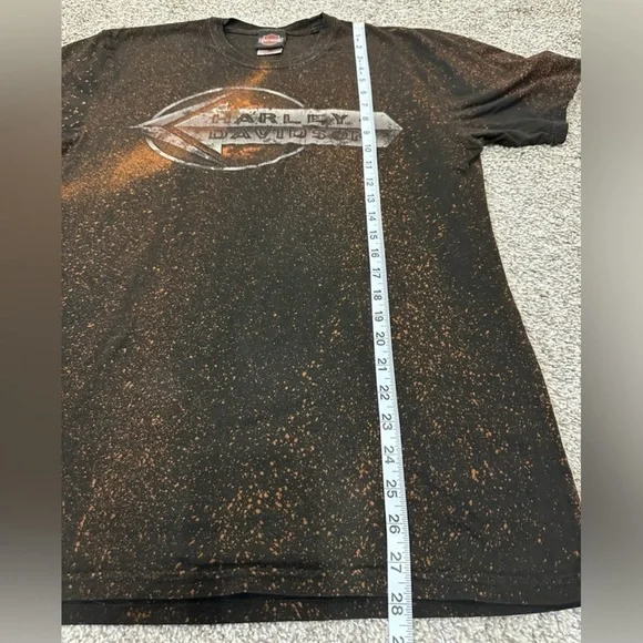 Harley Davidson Women’s DFW Metroplex Bedford Brown Tshirt Sz M - Picture 4 of 5